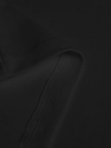 Polo en coton noir à manches courtes pour homme Yankee, couleur unie, style décontracté, tissu respirant, coupe classique, logo sur le devant - Product Image 4