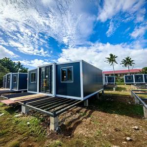 Villa légère prête à l'emploi écologique modulaire prête à l'emploi 40 pieds 20 pieds <span class=keywords><strong>Maison</strong></span> préfabriquée extensible pour la <span class=keywords><strong>maison</strong></span> - Product Image 3