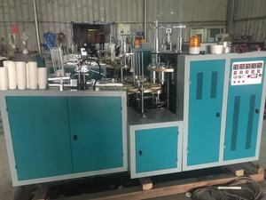 Tự động dùng một lần giấy ly cà phê máy làm đôi tường sản xuất tạo thành máy để làm cho sản xuất ly giấy - Product Image 4