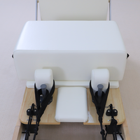 Offre Spéciale : Kit Reformer Pilates Premium en Bois de Chêne pour Studio, incluant Lit Reformer, Cadillac, Chaise Barrel et Correcteur de Colonne Vertébrale