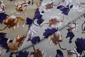 Платье из 100% полиэстера с мягким принтованным шифоном и быстросохнущей тканью для хиджаба, подходящее для индонезийских женщин - Product Image 3