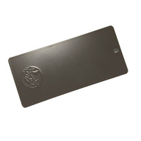 Revêtement en poudre époxy polyester gris taupe brillant plat, vente en gros pour la quincaillerie