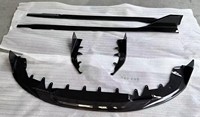 G42 Trockener Carbon-Frontspoiler für BMW 2er Serie G42 M240i 2022+ Upgrade Carbon-Faser Frontspoiler-Kit