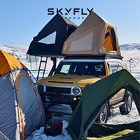 Carpa Inflable para Techo de SUV, Portátil, Impermeable, Plegable, para Acampar en Auto, Viajes al Aire Libre, Proveedor Mayorista Personalizado