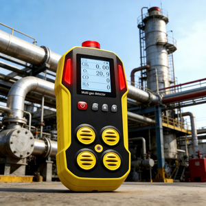<span class=keywords><strong>Detector</strong></span> de Gás Portátil, Monitor Multigás para Detecção de Vazamentos de CO, H2S, O2, LEL - Product Image 3