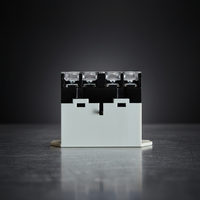 Relais de puissance RGF DPST avec bouton de test poussoir 25A 120V, protection IP54, connexion rapide, bornes à vis, contacts en alliage d'argent, CCC/CE