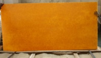 Panneau en faux albâtre jaune onyx rétroéclairé haute transparence Pierre artificielle de qualité supérieure pour plafond mural et dessus de toit