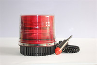 Prise 12V/24V Allume-cigare ABS Matériau Aimant Plafond Flash Lumière pour Voitures Camions Grues-Avertissement de trafic Obstacle Light