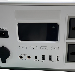 Station d'alimentation portable 600W 576Wh, batterie LiFePO4, générateur solaire avec sorties multiples AC DC USB pour le camping en plein air et les voyages - Product Image 5