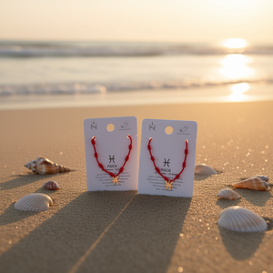 Chaîne de corps Zodiaque Piscis en acier inoxydable, style bohème fait main, pour usage quotidien, bijoux unisexes pour adultes - Product Image 5