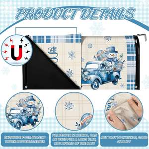 <strong>Christmas</strong> and Thanksgiving Decorations Mailbox Garden <strong>Postbox</strong> - Product Image 3