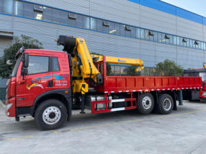 รถบรรทุก FAW J6L แบบสองเพลา 6x4 ติดตั้งเครนแขนพับได้สำหรับขนส่งสินค้าหนัก - Product Image 6