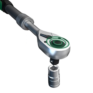 Llave de Trinquete Industrial Telescópica de 72 Dientes, 1/2 Pulgada, Acero Cr-V, Niquelado Perlado, Liberación Rápida, 300-440 mm - Product Image 3