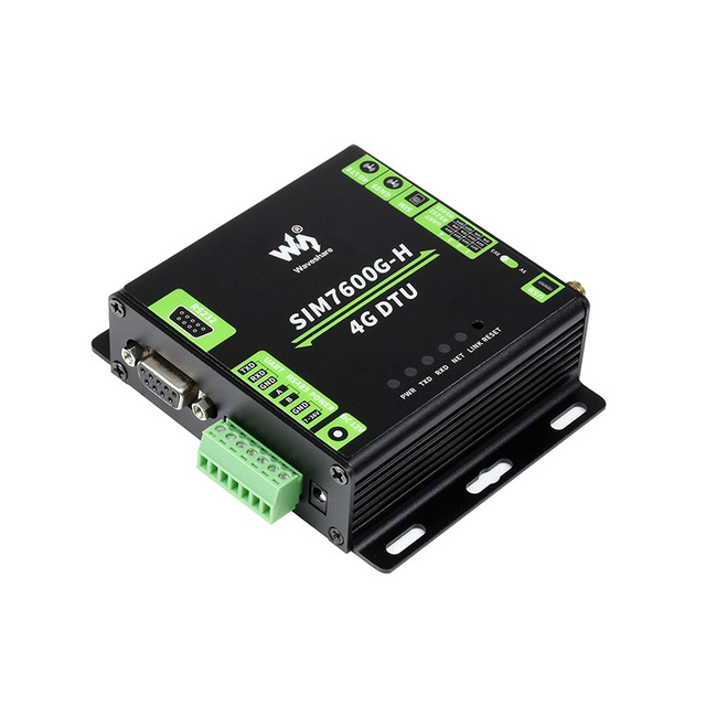 Industrial Grade SIM7600G-H 4G DTU Module, USB UART/RS232/RS485 Multi Interfaces Communication, LTE Global Band Support