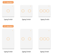 Interrupteur mural intelligent sans fil Tuya Zigbee série L10Q de haute qualité, 1/2/3 boutons, pour usage domestique, sans neutre requis