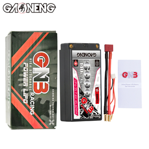 Batterie LiPo RC GNB GAONENG 6000MAH 2S HV 7.6V 140C Short Shorty Pack 5.0mm Bullet Hard Case 1:10 1:12 Scale RC Race Car LiHV - Product Image 6