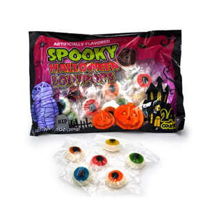 Gomitas de Ojos Comestibles de Halloween, Dulces y Frutales, en Bolsa, Personalizadas al por Mayor - Product Image 1