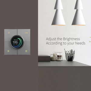 {Fabricante} Interruptor de Luz Inteligente Tuya, Regulador de Intensidad, Automatización del Hogar, Interruptor de Luz Inteligente Zigbee de 2 Canales para UE y Reino Unido - Product Image 5
