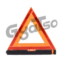 Kit de triangle de détresse DOT, triangle réfléchissant de signalisation routière en cas d'urgence