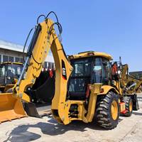 Gebrauchter CAT 420F Baggerlader Modell 2024 100PS Motor 12 Monate Garantie Schneller Versand