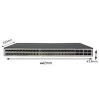 Commutateur à fibre optique CE6857F-48S6CQ Gigabit Nouveau routeur réseau POE Port fibre SFP Fonctions VLAN SNMP Communication Ethernet