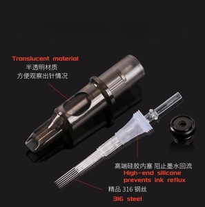 <span class=keywords><strong>SPARK</strong></span> 20 cartouches d'aiguilles pour stylo à tatouer 0,35 mm, pistolet à tatouer, aiguilles à tatouer stériles - Product Image 3