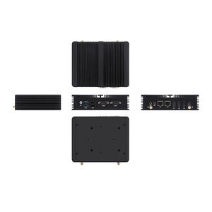 Mini PC industriel 2*HDMI 1*DP 2*LAN sans ventilateur, ordinateur de périphérie industriel Linux avec 2 ports COM, personnalisable en usine, vente en gros, processeur Intel - Product Image 3