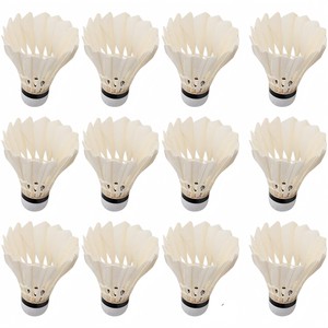 CZFIT Súper Duradero, Bádminton de Grado A, Diseño Personalizado, Pluma de Pato, Corcho y Madera, Precio de Fábrica, Modelo Deportivo para Exteriores - Product Image 1