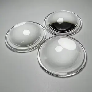 High Transmittance Dome Lens Coated UV Fused Quartz Sapphire IR Transmissive