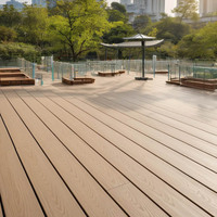 Dalles de terrasse en WPC modernes pour l'extérieur, revêtement de sol en WPC à faire soi-même, durable, imperméable, planches en WPC pour terrasse extérieure
