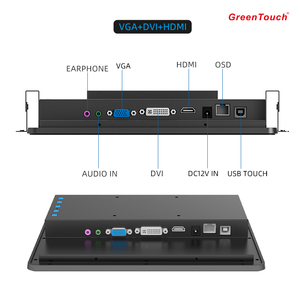 Greentouch 10.1 inch HD Điện dung màn hình cảm ứng màn hình mở-khung công nghiệp tương tác Bảng điều chỉnh núi pcap màn hình cảm ứng hiển thị - Product Image 4