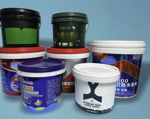 Trong khuôn nhãn vuông nhựa xô với nắp PP nhãn nhựa xô với xử lý 25 lít công nghiệp nhựa IML xô - Product Image 4