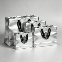 Tas Kertas Belanja Grosir Pakaian Parfum Kemasan Perhiasan Hadiah Logo Kustom Mewah Modern Unik Tas Kertas