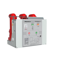 Disjoncteur haute tension intérieur 12KV triphasé 25kA en acier inoxydable pour système de commutation de distribution d'énergie
