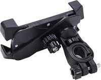 Support de téléphone portable réglable 2025 pour vélo, rotation à 360°, anti-vibration, universel, pour guidon de vélo, moto et trottinette