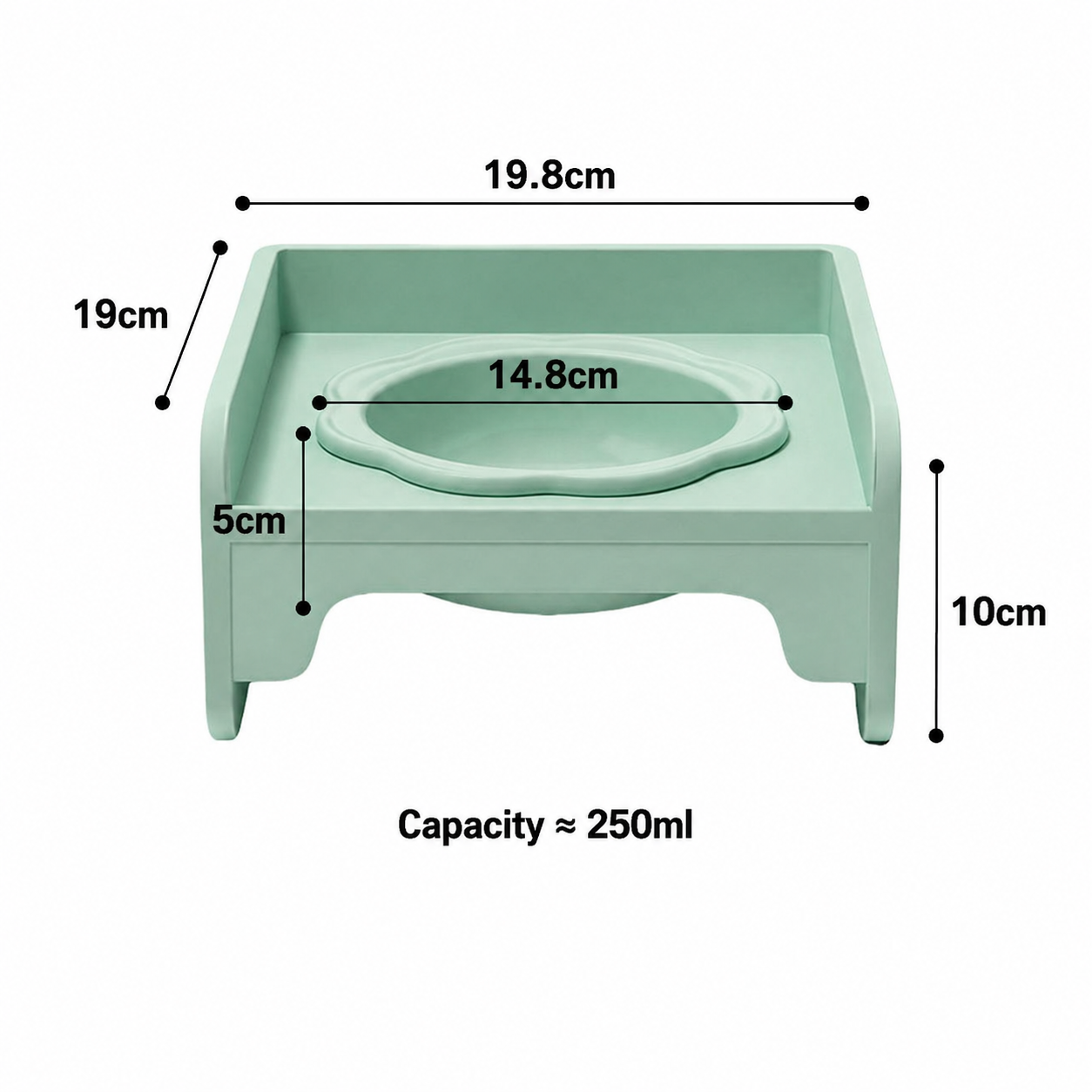 green-Dish rack + bowl