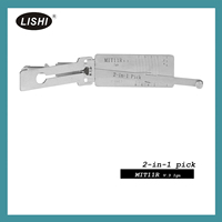 Lishi 2-en-1 Lock Pick LISHI MIT11 Version 3 (IGN) 2 en 1 Auto Pick et Décodeur pour Mitsubishi