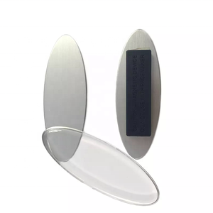 Бейдж с именной этикеткой, сильный, постоянный, 3 магнита, бейдж для одежды, металлический бейдж, неодимовый бейдж с именем, оптовая продажа, магнитный - Product Image 4