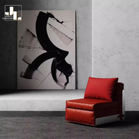 Style italien Villa Lviing chambre en cuir rouge canapé simple chaise hôtel chambre cadre en métal rotatif loisirs chaise meubles