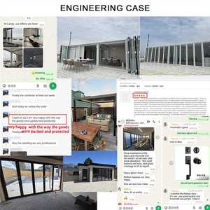 Moderno <span class=keywords><strong>Solarium</strong></span> Conservatory Garden Room Glass House Backyard Sunroom Veranda Design para Villa Techo de vidrio templado - Product Image 5