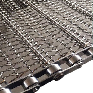 <span class=keywords><strong>สายพาน</strong></span>ลำ<span class=keywords><strong>เล</strong></span>ียงแบบตาข่ายลวดส<span class=keywords><strong>แตน</strong></span><span class=keywords><strong>เล</strong></span><span class=keywords><strong>ส</strong></span> 304 เกรดอาหาร ขายดีปี 2026 พร้อมโซ่และรับ<span class=keywords><strong>ส</strong></span>ั่งทำขนาดตามต้องการ - Product Image 4