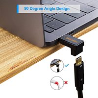 Adaptateur USB3.1 Type C mâle vers femelle, 10Gbps, convertisseur coudé à 90 degrés pour ordinateur portable, flambant neuf