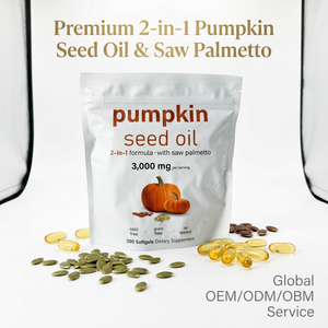 Cápsulas de Aceite de Semillas de Calabaza con Fórmula Personalizada para la Salud del Corazón y el Apoyo de la Próstata, Fabricante de Marca Privada OEM ODM - Product Image 3