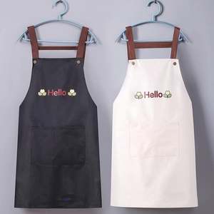 Adjustable Waterdrop Resistant Custom Made <b>Aprons</b> with 2 Pockets Ideal for Chef & BBQ Custom Kitchen Wear - Product Image 6