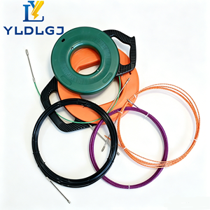 YILI Serpentin de tirage robuste en composite de fibre de verre de 100 pieds, anti-rupture, pour conduites électriques, utilitaire et projets FTTH professionnels - Product Image 6