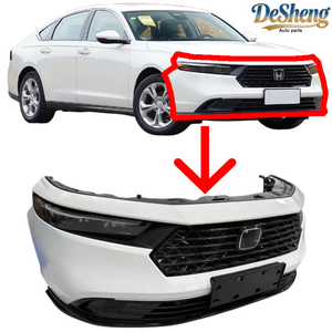 Qualité Originale, pour Ensemble de Pare-chocs Honda Accord avec Radiateur, Phares LED, Calandre, Spoiler, Ailes, Capots, Excellent Rapport Qualité-<span class=keywords><strong>Prix</strong></span> - Product Image 1