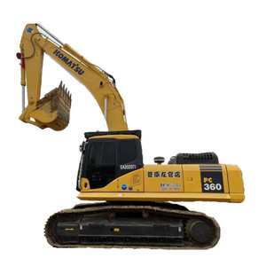 Excavatrice d'occasion Komatsu PC360 avec capacité de 36 tonnes, soupape hydraulique Kawasaki et roulement, modèle 2024, prix bas pour inspection vidéo - Product Image 1