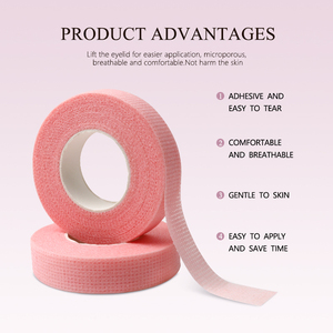 <span class=keywords><strong>Cinta</strong></span> Microporosa de Papel Transpirable Ecológica al por Mayor, Herramienta de Belleza para Extensión de Pestañas - Product Image 2