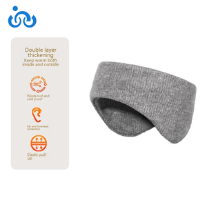 <span class=keywords><strong>Bandeau</strong></span> thermique pour l'oreille, double couche, en polaire, résistant au vent, tricoté, pour le <span class=keywords><strong>sport</strong></span>, anti-froid, automne-hiver - Product Image 4