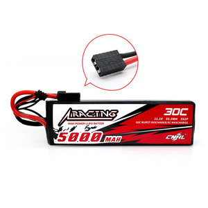 Batteria di lipo della batteria 11.1v 3s 5000mah 30c di traxxas lipo con la spina di trx per l'automobile di RC - Product Image 2